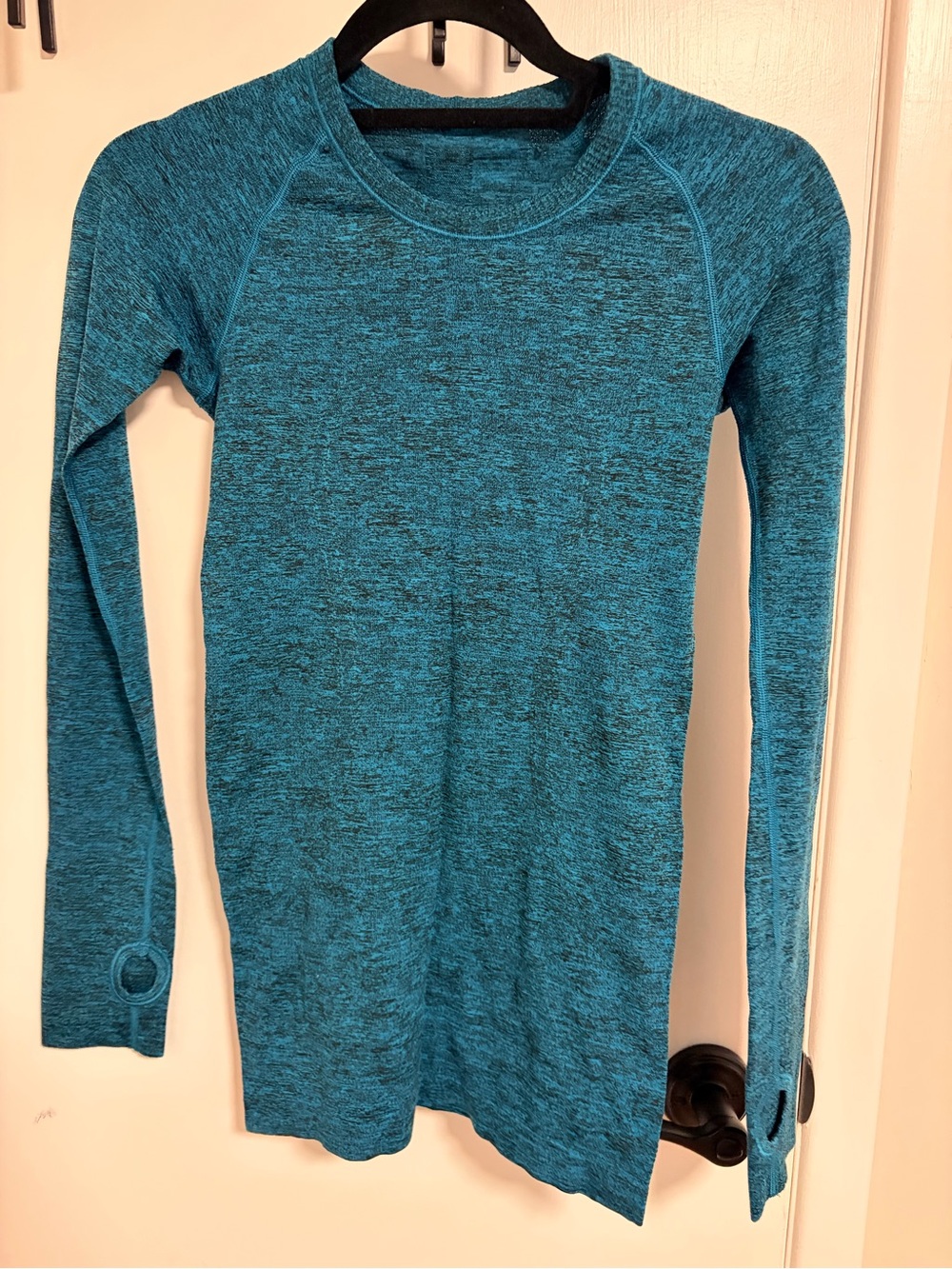 lululemon athletica Kids Long-Sleeve Active Top — Teal